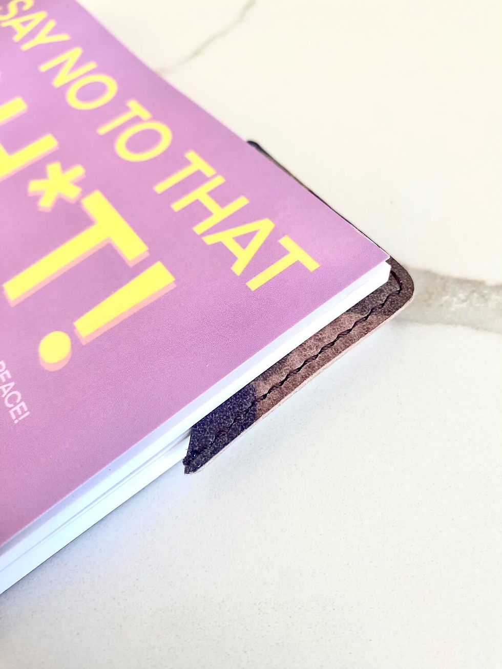 Thumbnail: Leather Embossed Bookmark