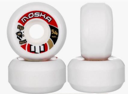 Miniatura: Roda Moska 54MM / 53D Branca