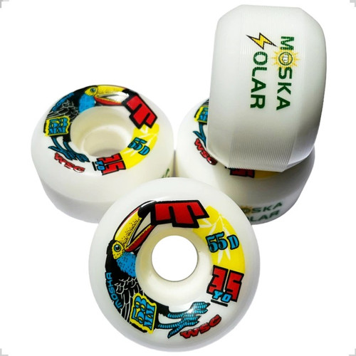 Roda Moska 53mm Solar WSC 55d - Tucano | Skate4all