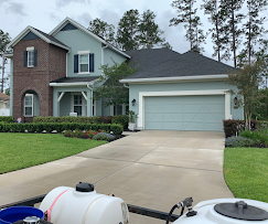 Driveway and Sidewalk pressure washing