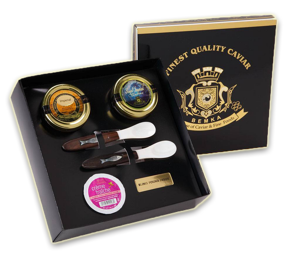 Graphic design Packaging Caviar