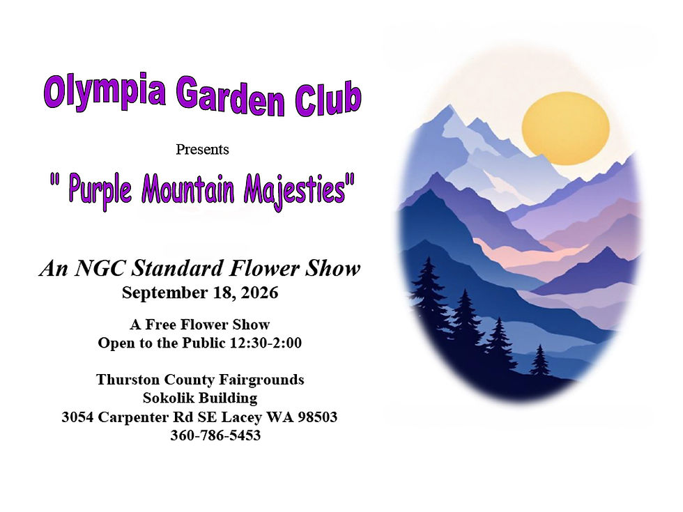 Flower show banner for web