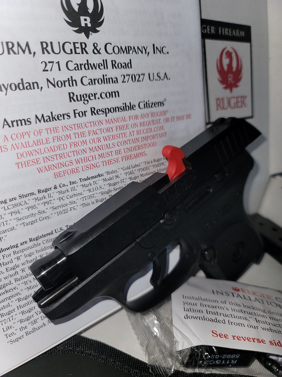 RUGER LCP 380