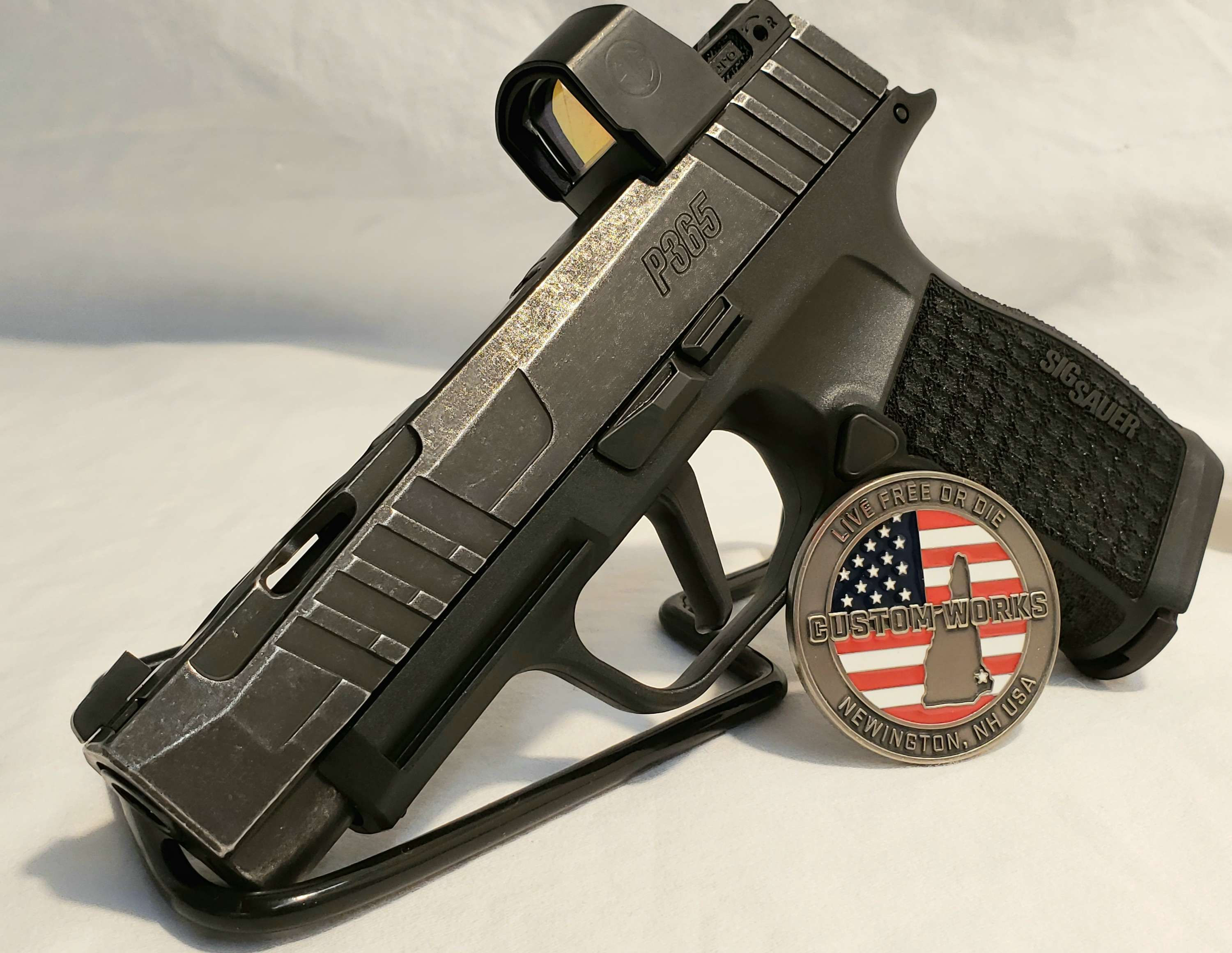 Sig Sauer p365 custom firearm 