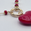 Miniatura: Cadena Corazón Rojo