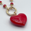 Miniatura: Cadena Corazón Rojo
