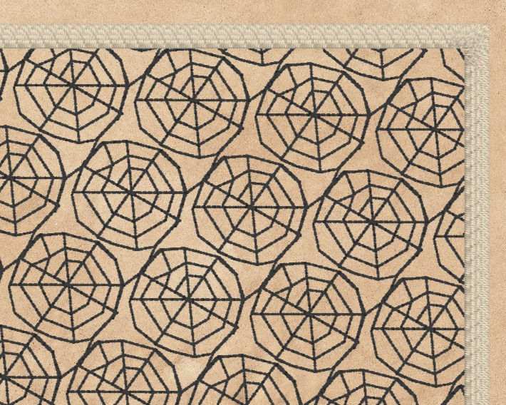 Digital Web Stipple w Border 8x12 Digital Embroidery