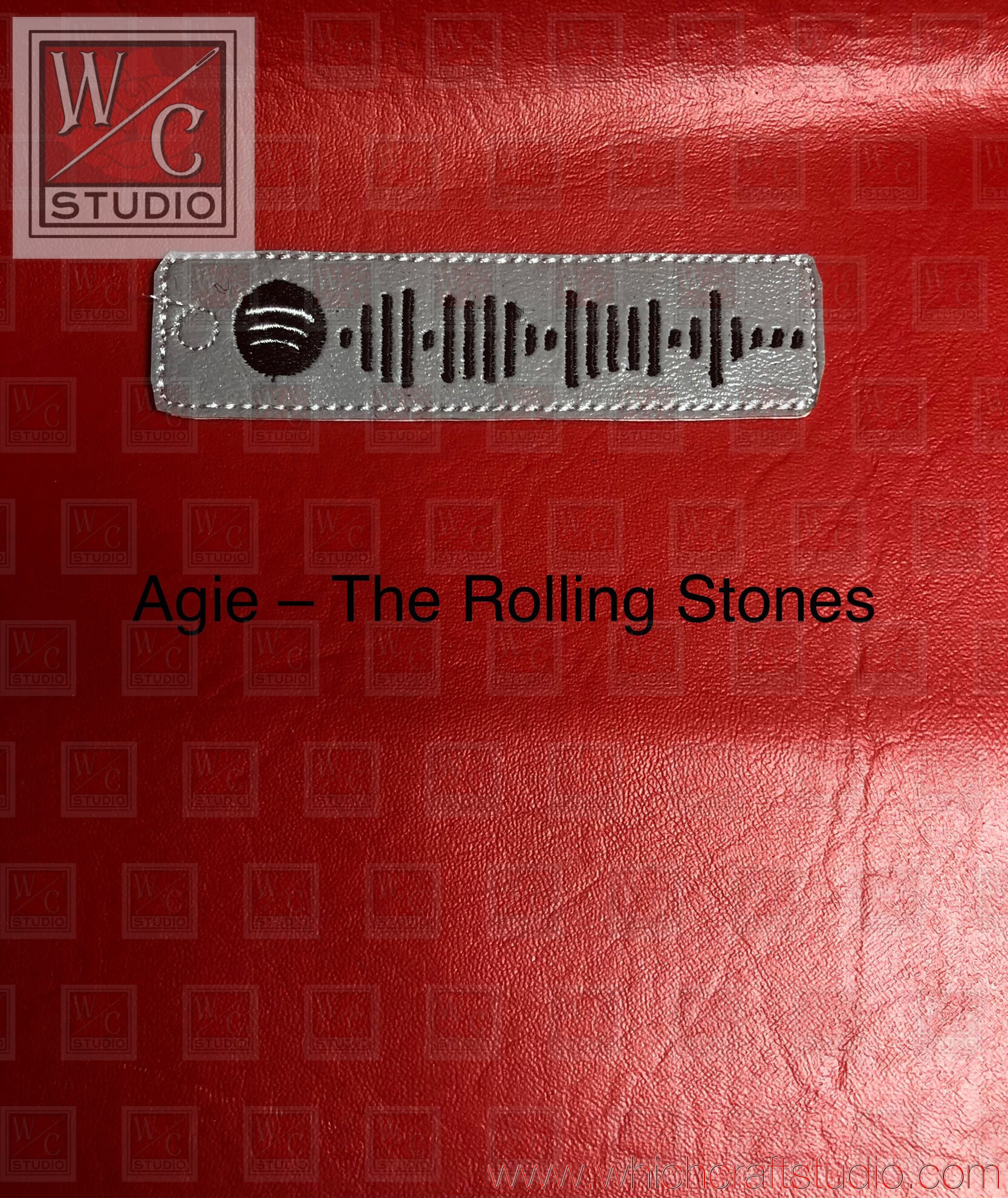 Digital Spotify Code Angie- Rolling Stones  Lg Dangle