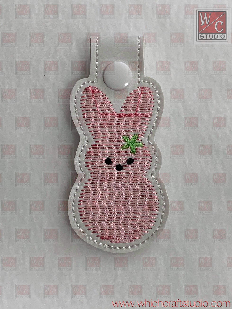 Digital Flower Peep Fob Embroidery Designs