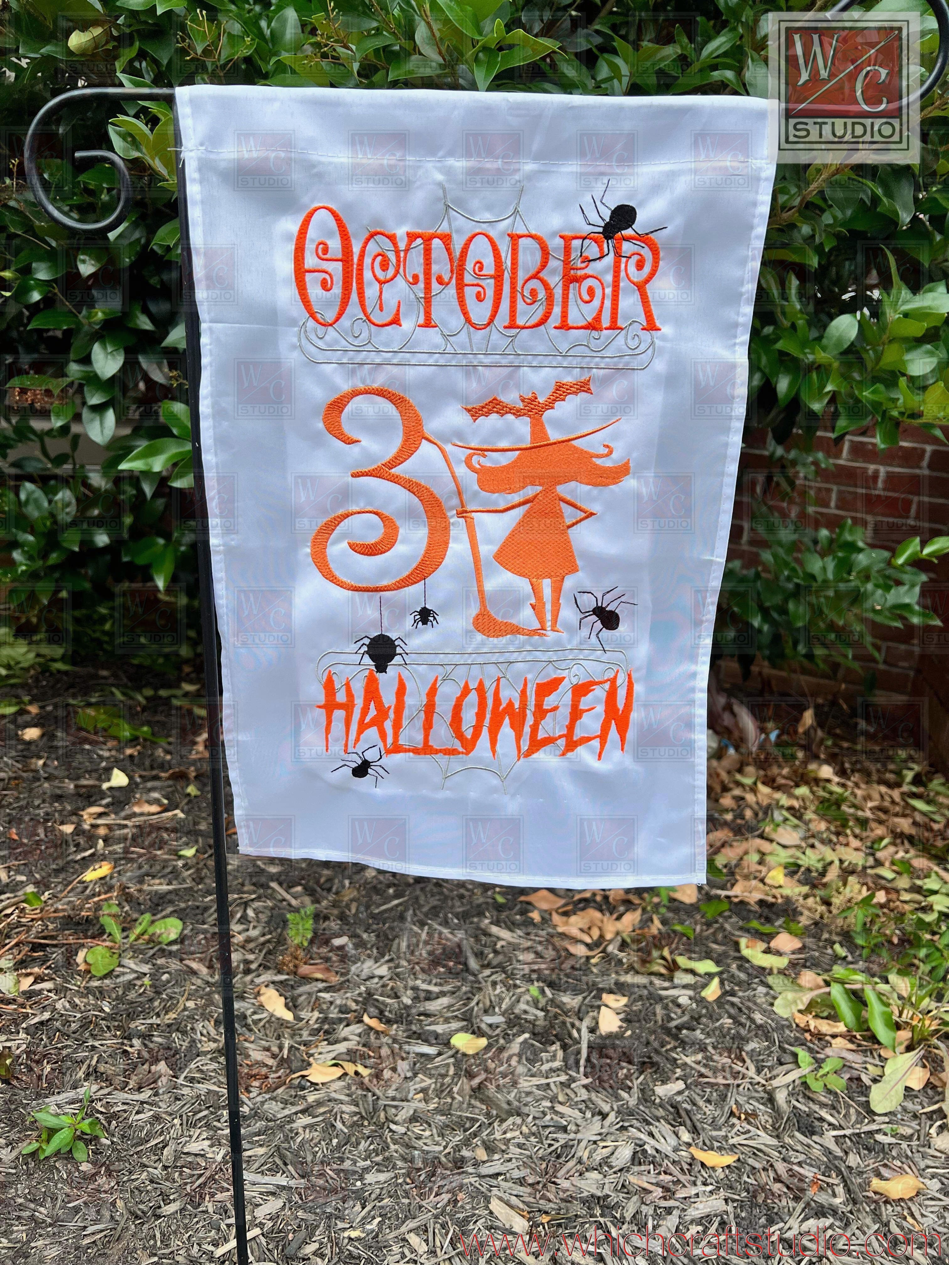 Digital Halloween Flag SA 6x10 files Digital File