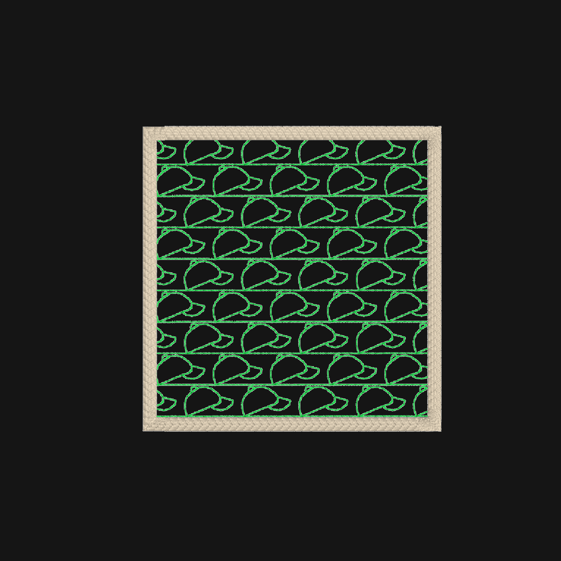 Digital Baseball Hat and Border 4x4 Digital Files