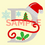 Thumbnail: Digital B Christmas Font Digital File