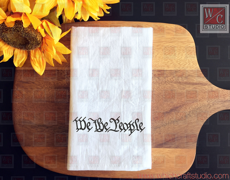 Digital We The People 5x7 Standalone Embroidery Design
