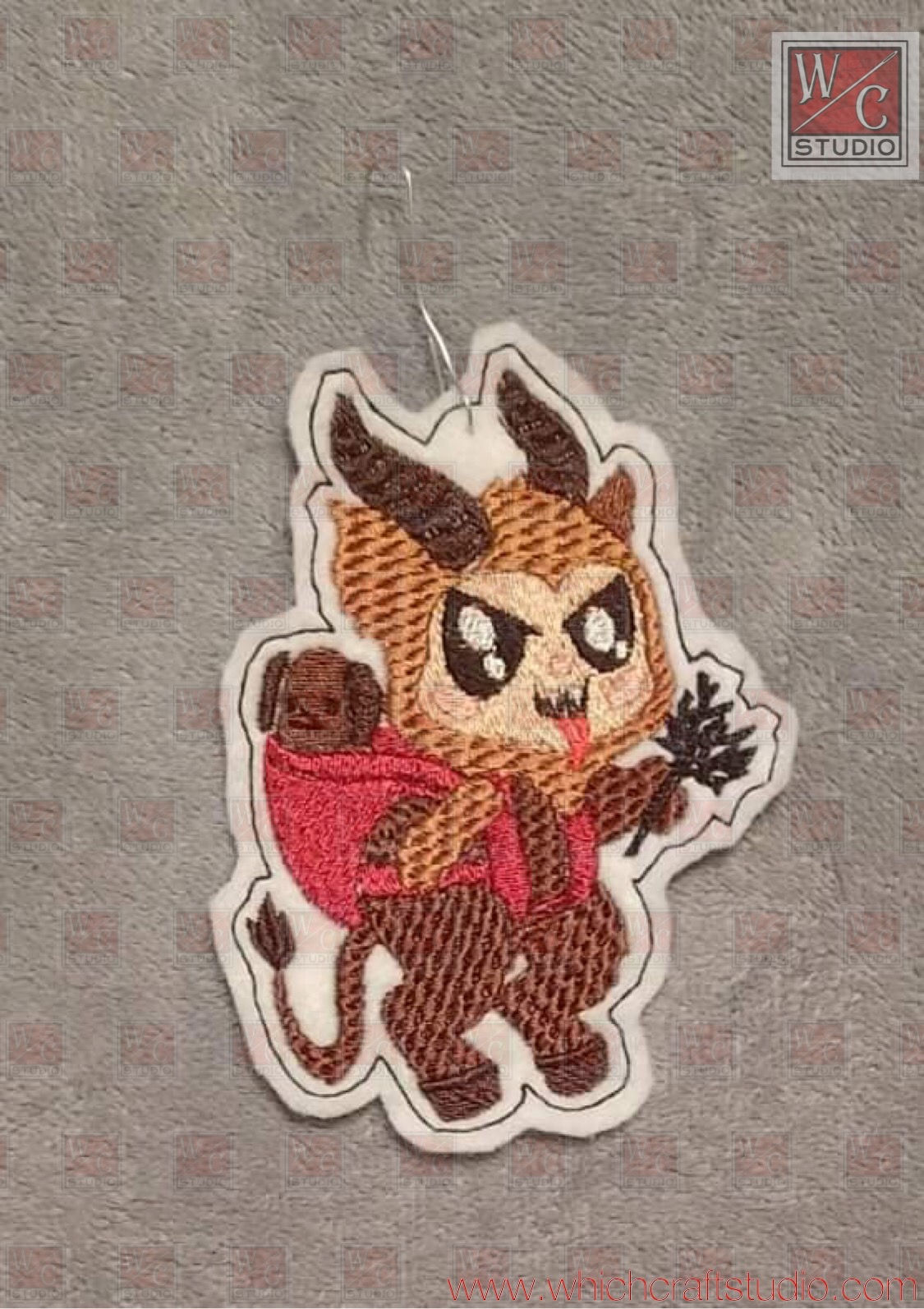 Digital Goth Goth Krampus Ornament Digital Files