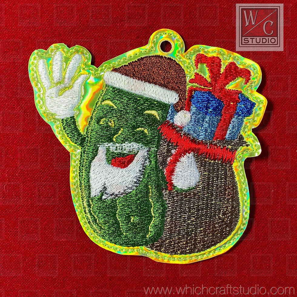 Digital Pickle 4 Ornament Digital Files