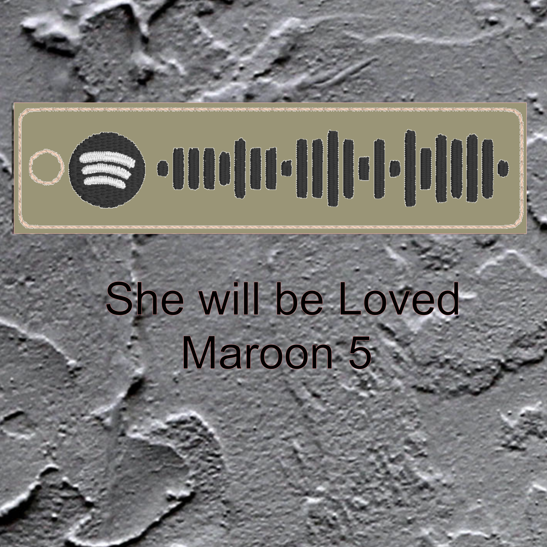 Digital Spotify She will be Loved Maroon 5