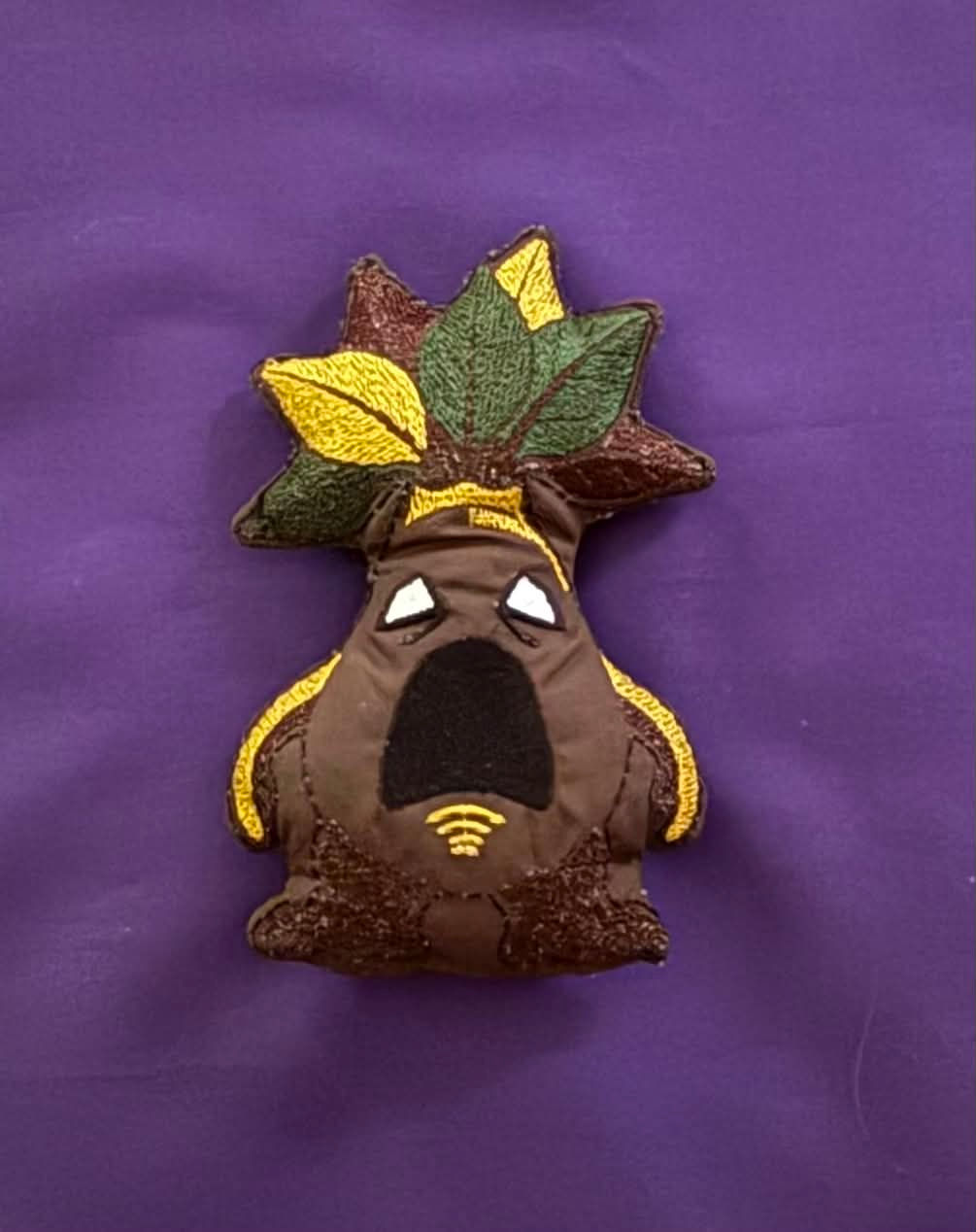 Digital Mandrake Root Stuffy | 8x12 Digital Embroidery