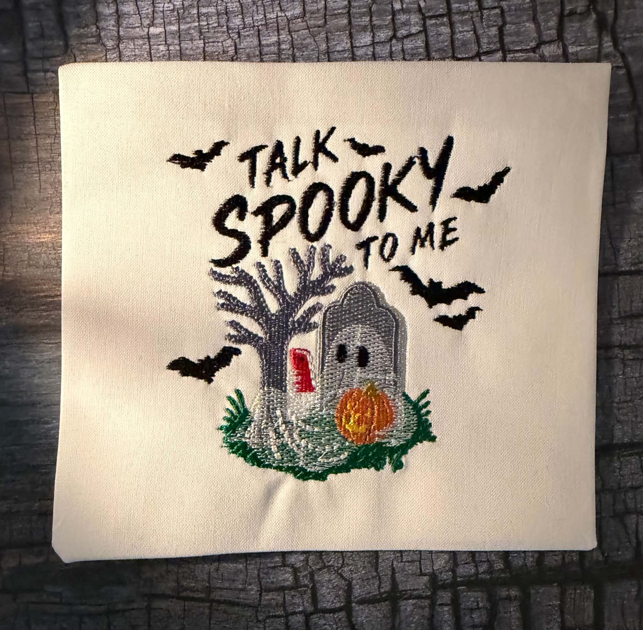 Digital Talk Spooky To Me Standalone | 4x4 Digital Embroidery Design