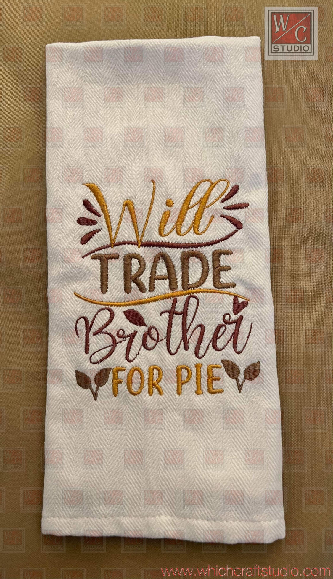 Digital Will Trade Brother For Pie Standalone 5x7 Digital Files
