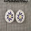 Thumbnail: Digital Easter Earring Set 2023 6 files Digital File