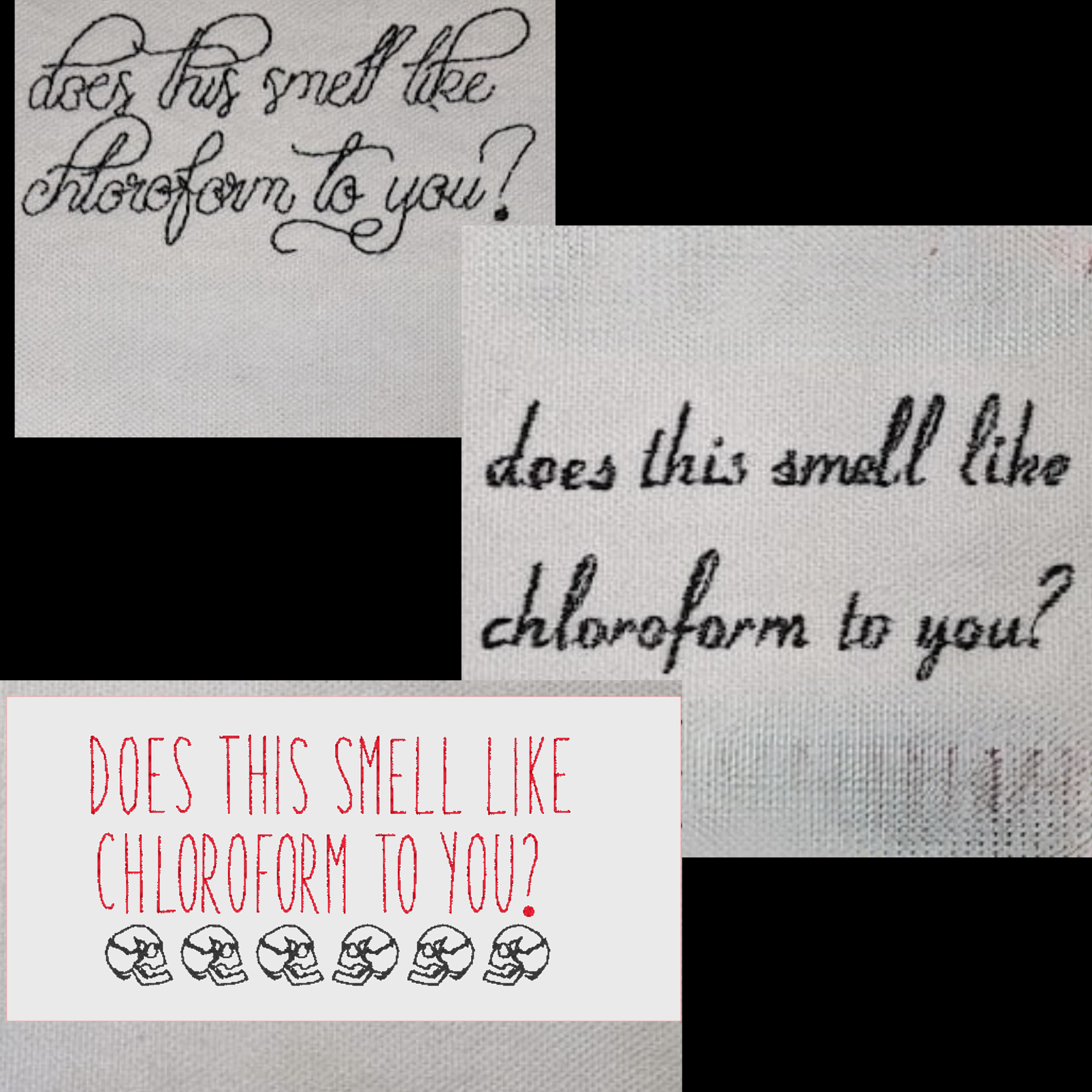 Digital Smell Like Chloroform set of 3 Digital File