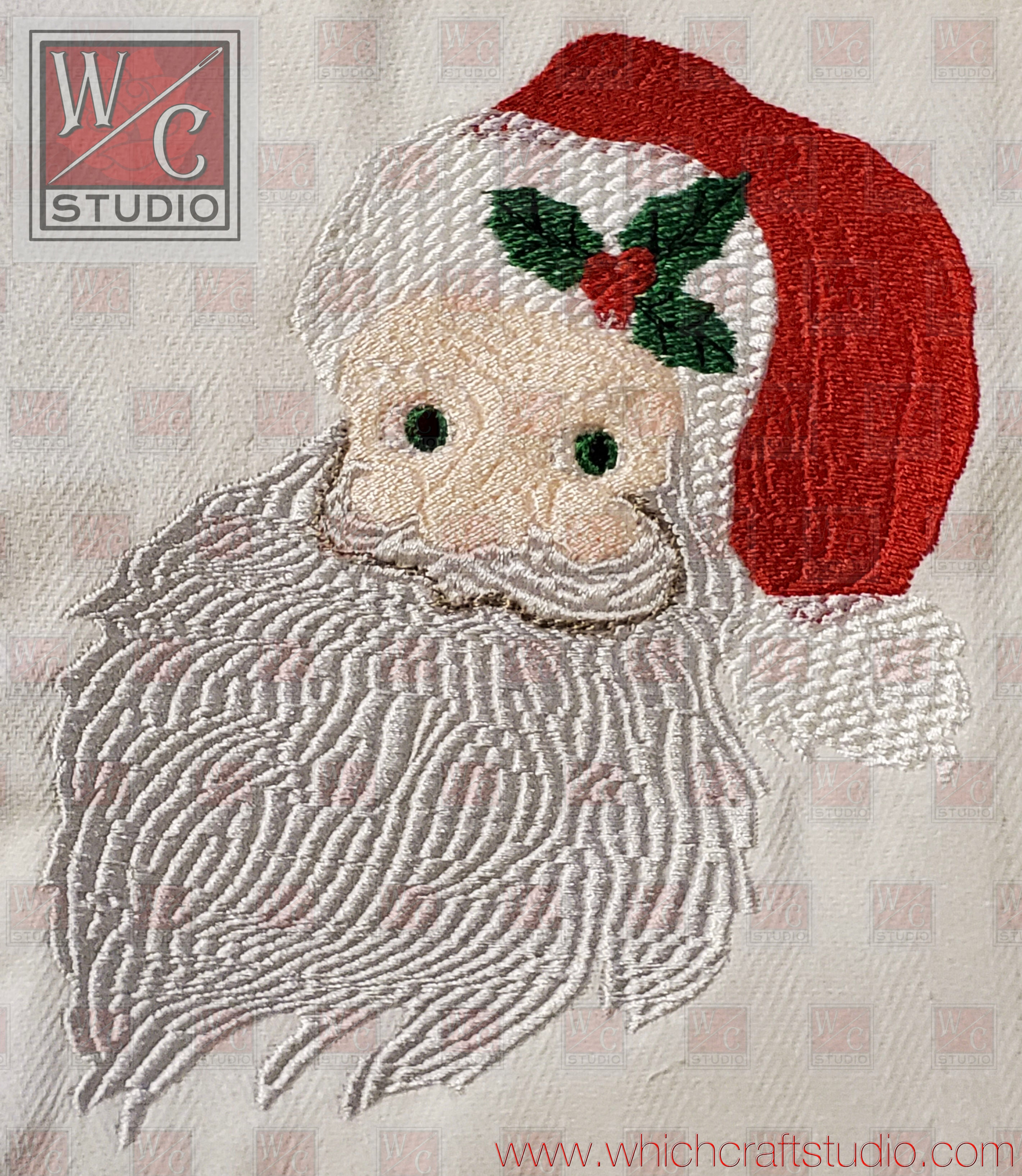 Digital Santa 4x4  Standalone Embroidery Designs