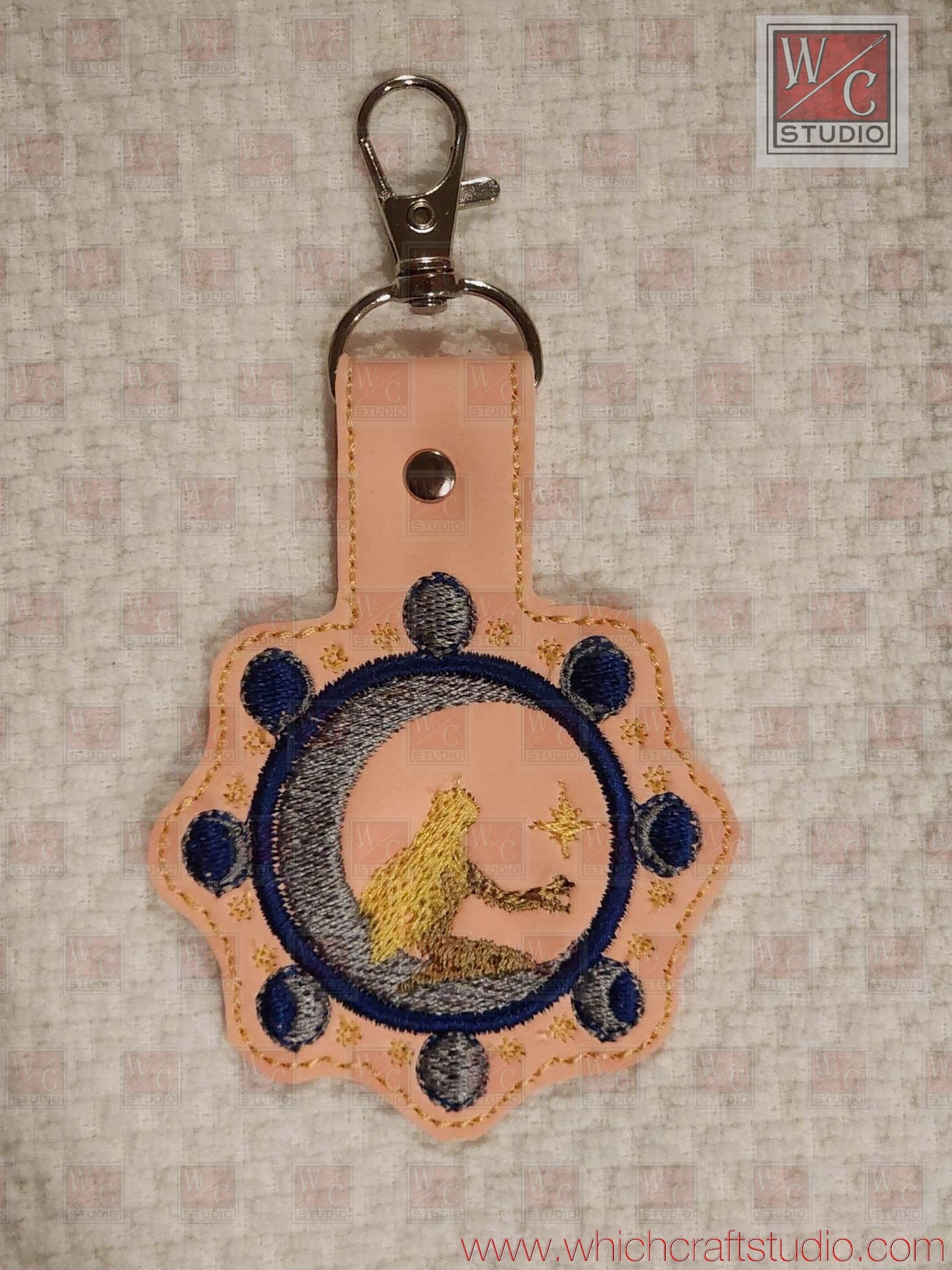 Digital Moon Phases Fob Digital Files