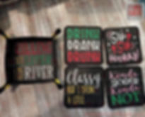 Digital Killing my liver Coaster Set Digital Files