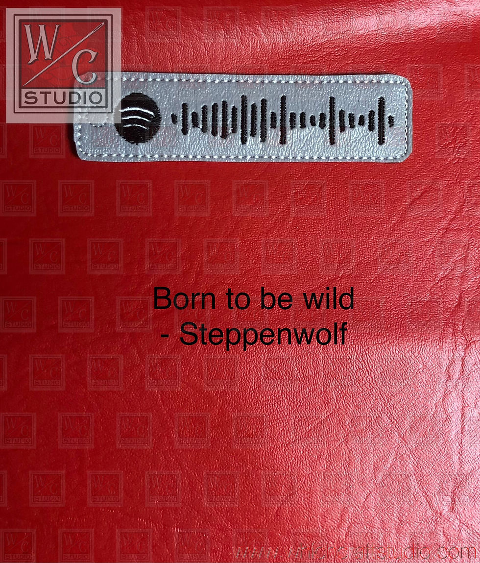 Digital Spotify Code Born to Be Wild Steepenwolf Lg Dangle