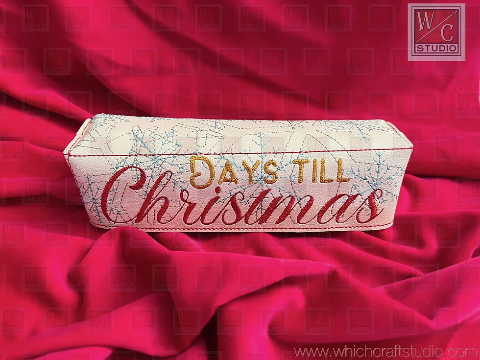 Thumbnail: Digital Christmas countdown cube year set size 6x10.  Digital File