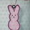 Thumbnail: Digital  FSL Peep Bunny 4x4 Digital File