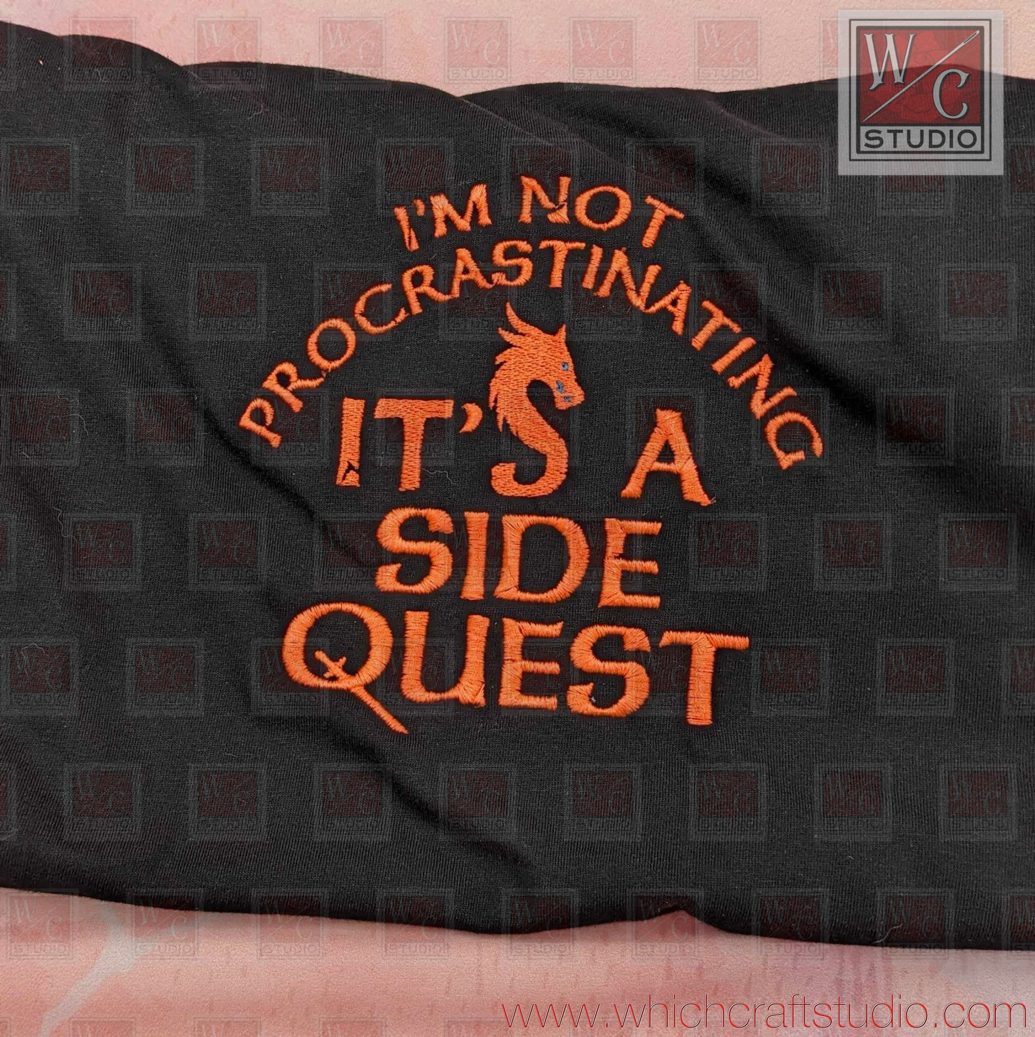 Digital Not A Side Quest SA 5x7 Digital File