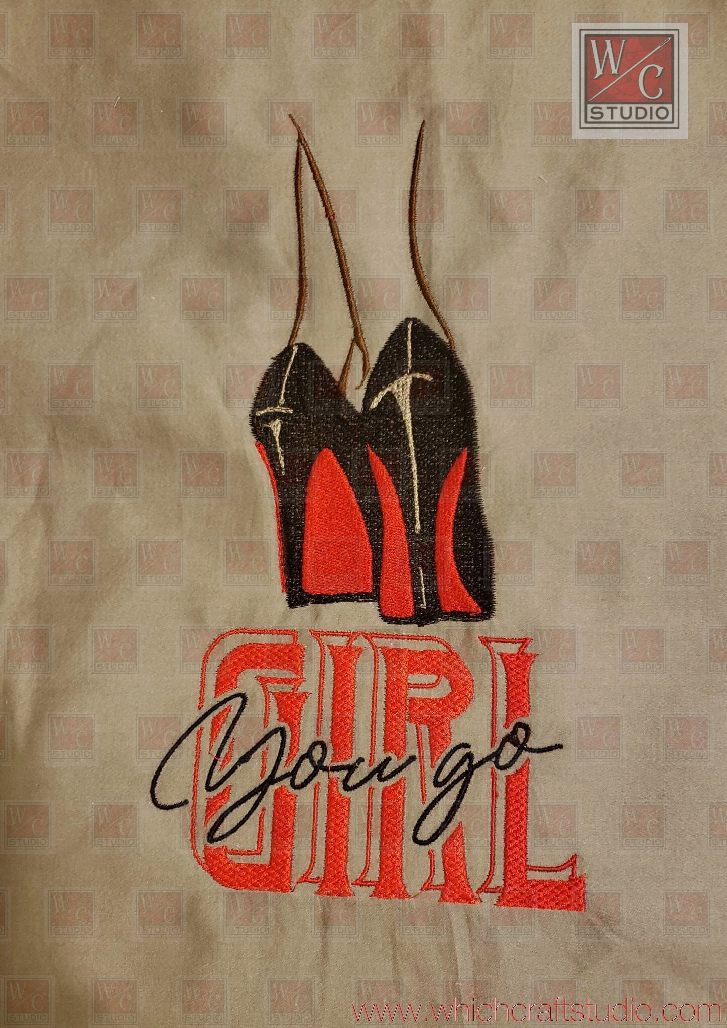 Digital You Go Girl Standalone 8x12 files Digital File
