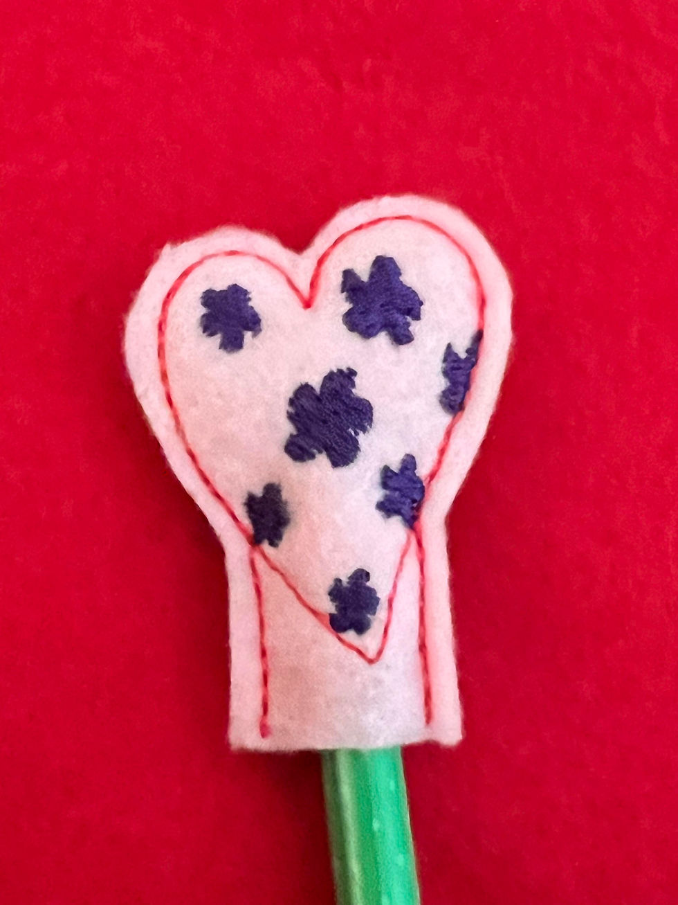 Digital Heart3 Pencil Topper Digital Files