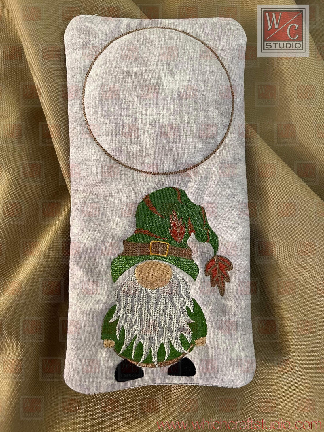 Digital Thanksgiving gnome Mug Rug 3 sizes Digital Files