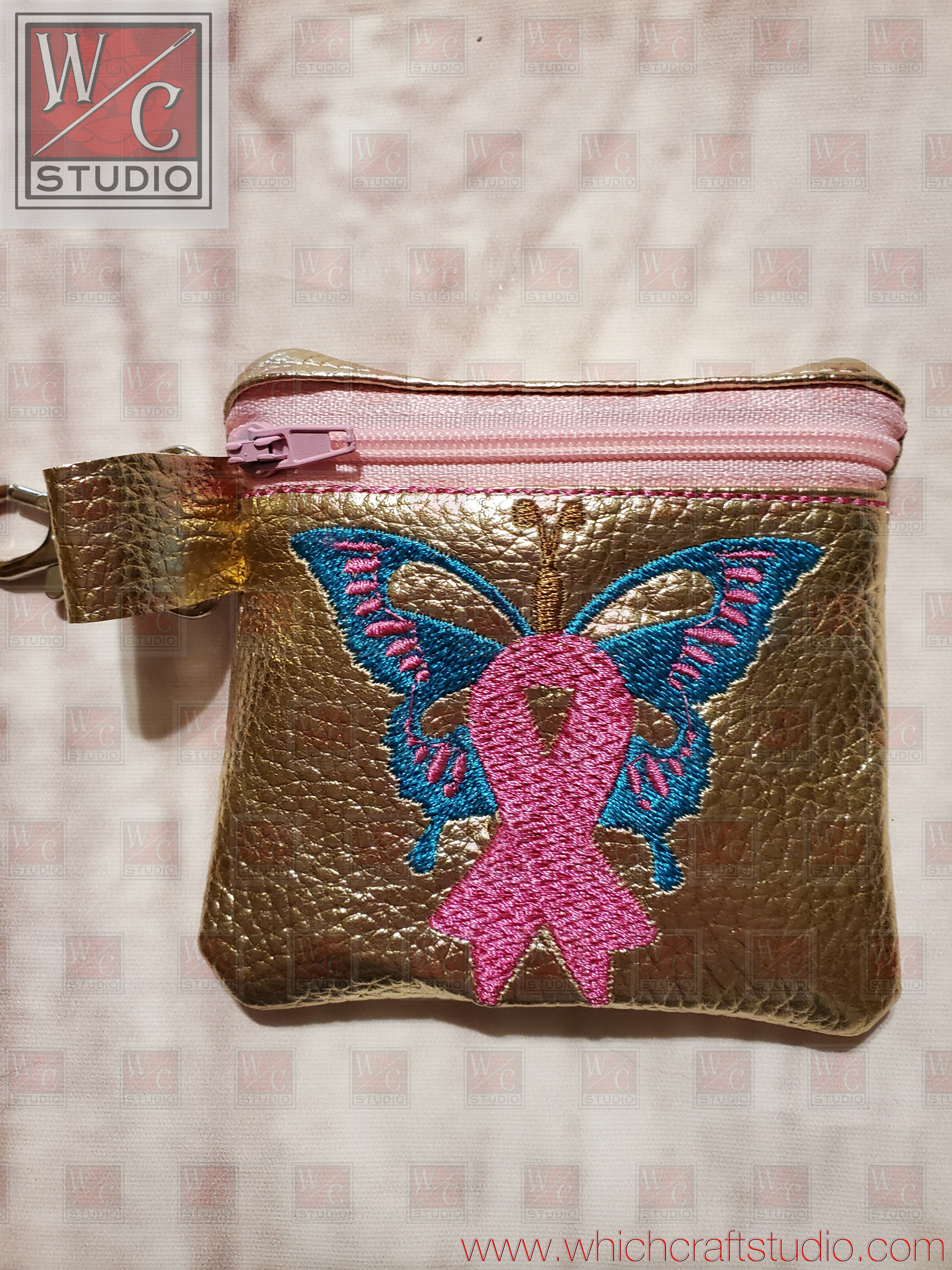 Digital Butterfly Cure 4x4 Bag Embroidery Designs