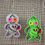 Thumbnail: Digital Heart Voodoo Doll Earrings files Digital File