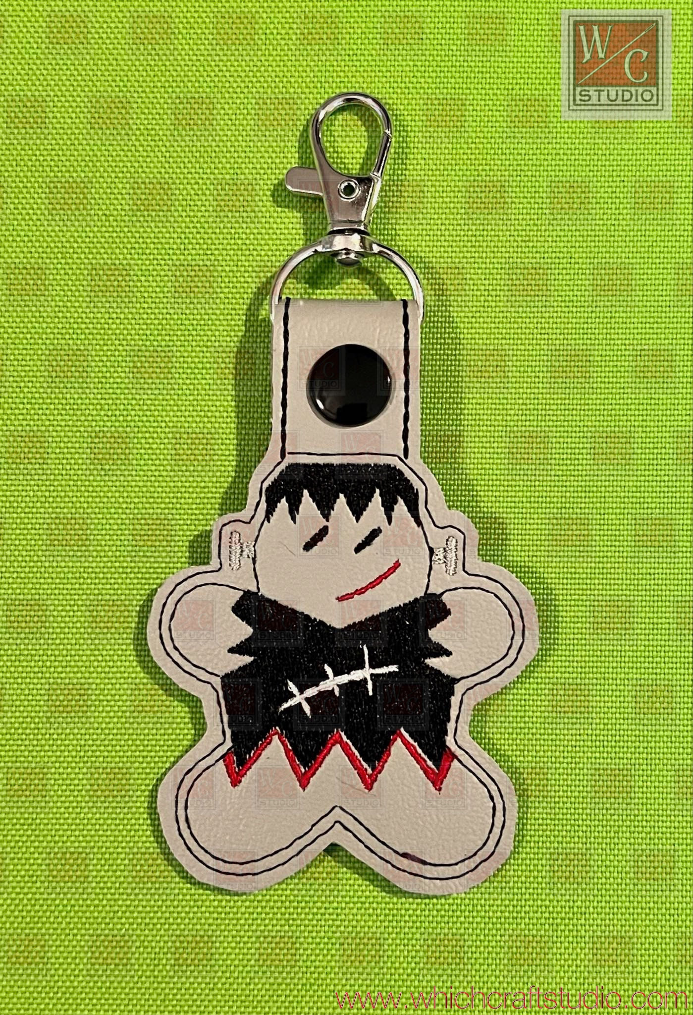 Digital Frank Gingerbread Fob Digital File