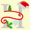 Thumbnail: Digital H Christmas Font Digital File