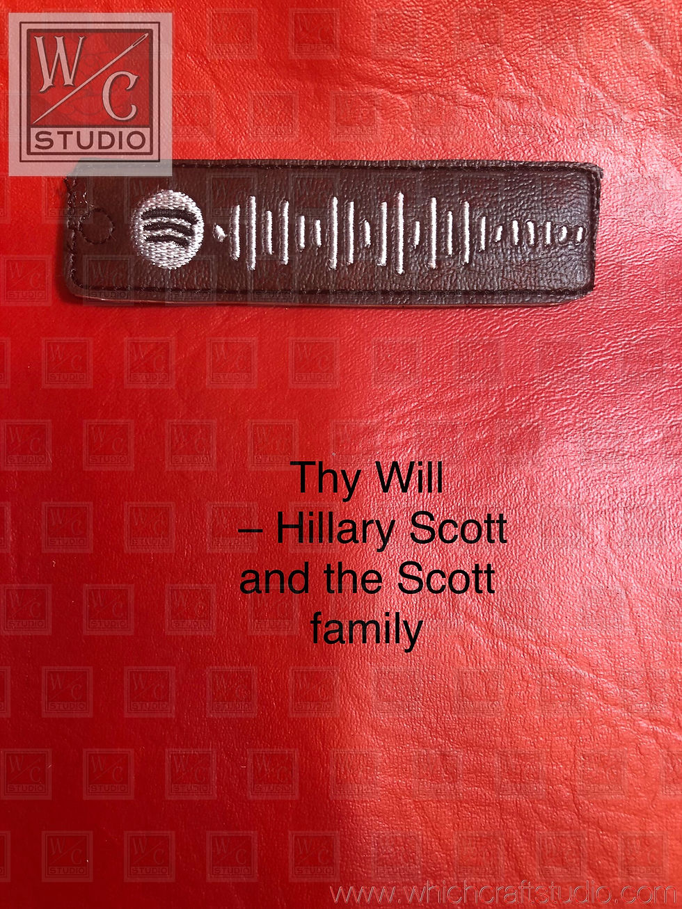 Digital Spotify Code Thy Will by Hillary Scott Lg Dangl