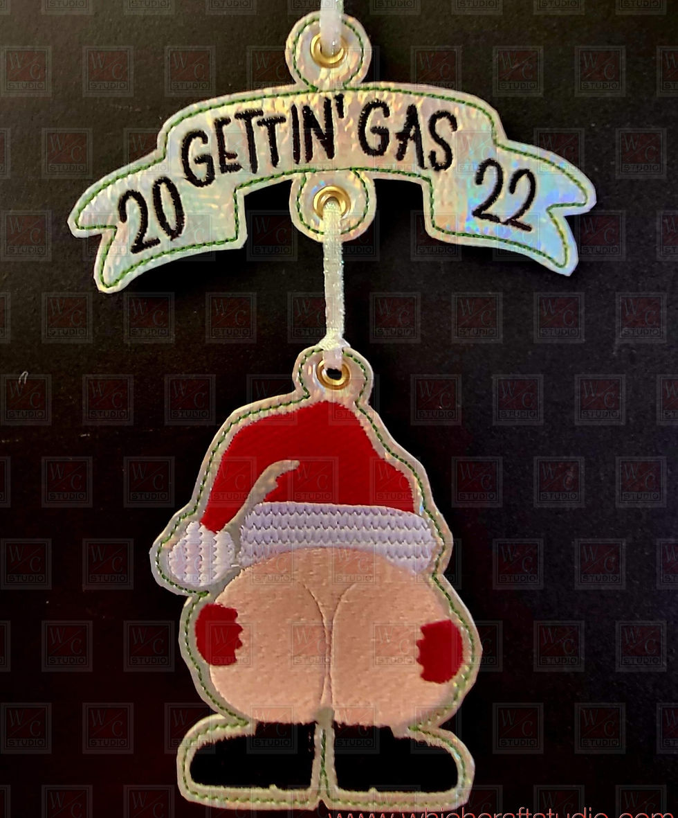 Digital Gettin Gas Ornament Digital Files