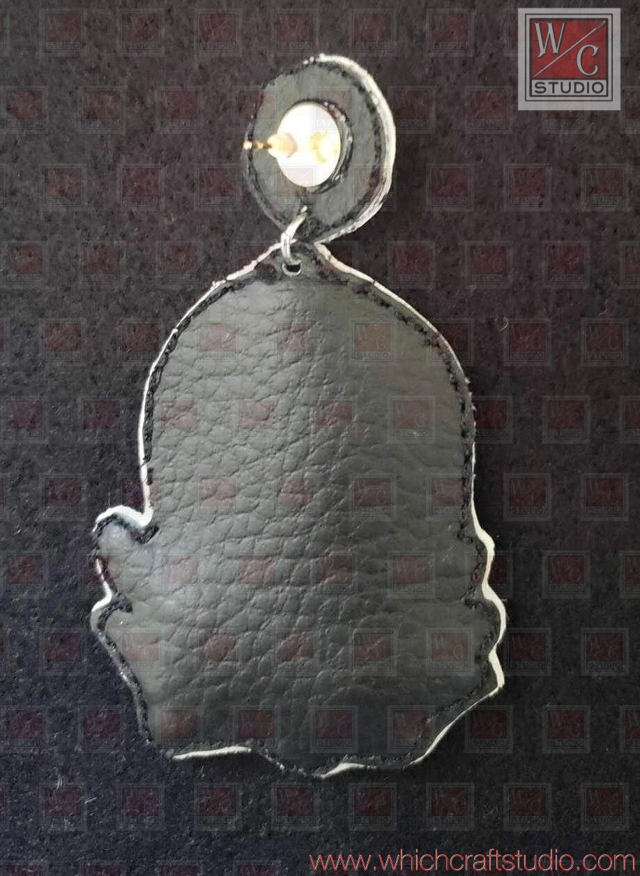 Thumbnail: Digital Plz Die Earrings Digital File