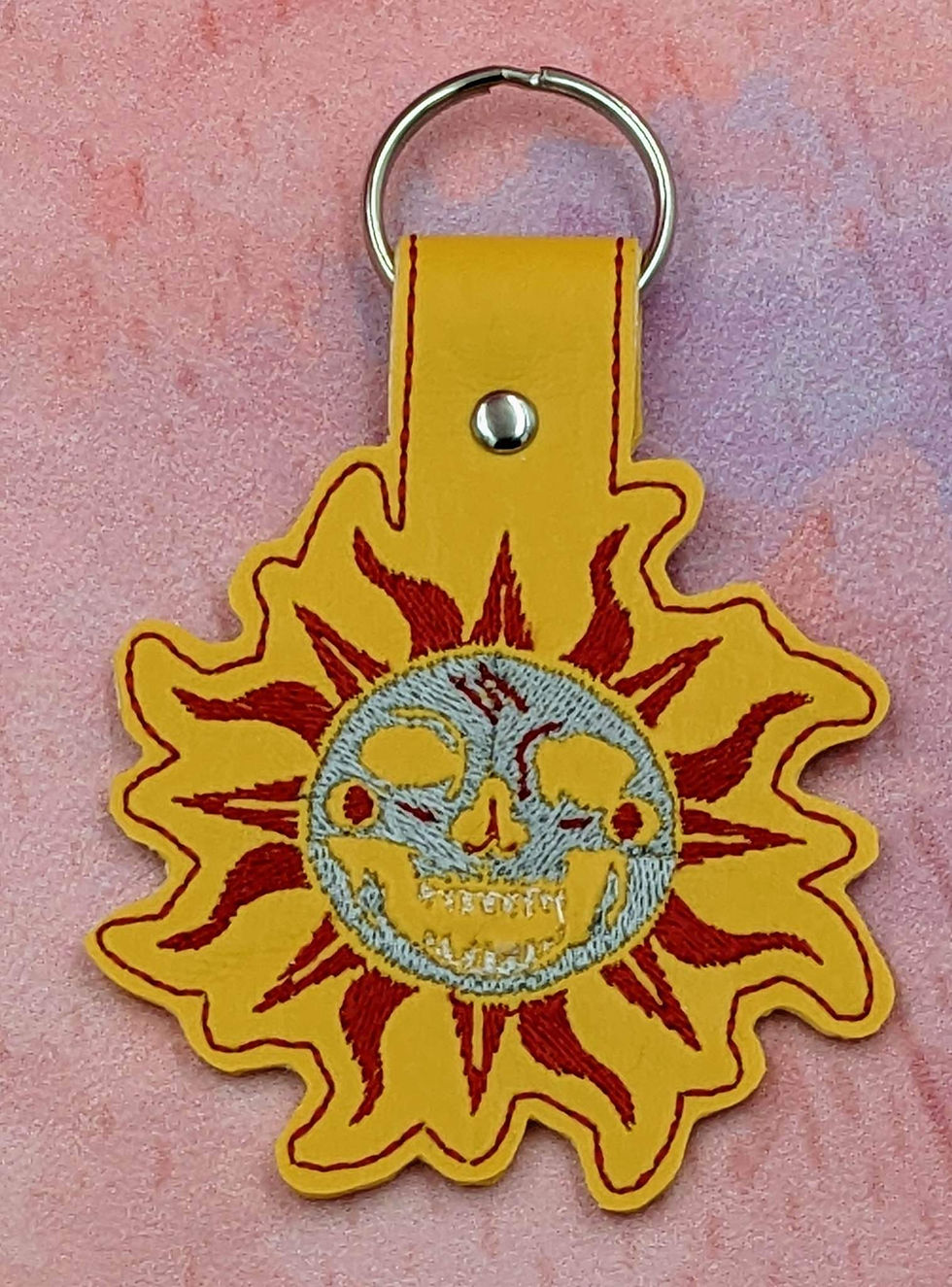 Digital Sun skull Fob Digital Files