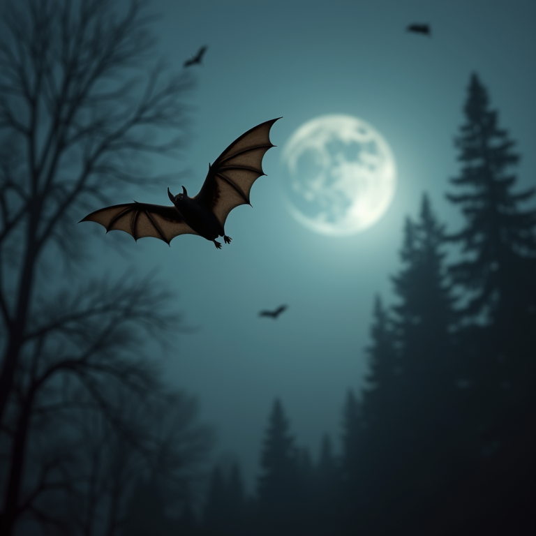Illustration of digital bats emerging from a screen as a reward