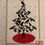 Thumbnail: Digital Crow Tree Standalone 8x12 Digital Embroidery