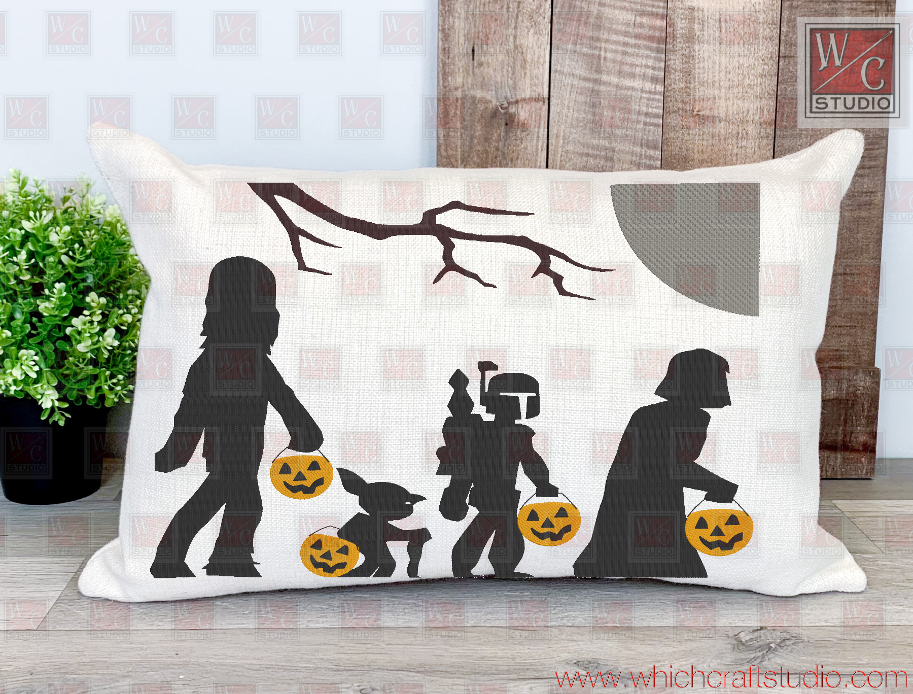Digital Trick or Treat Wars Standalone 8x12 Digital Embroidery
