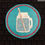 Thumbnail: Digital Drink Coaster Set Digital Embroidery