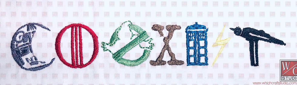Thumbnail: Digital Coexist Fandom 5x7 Embroidery Design