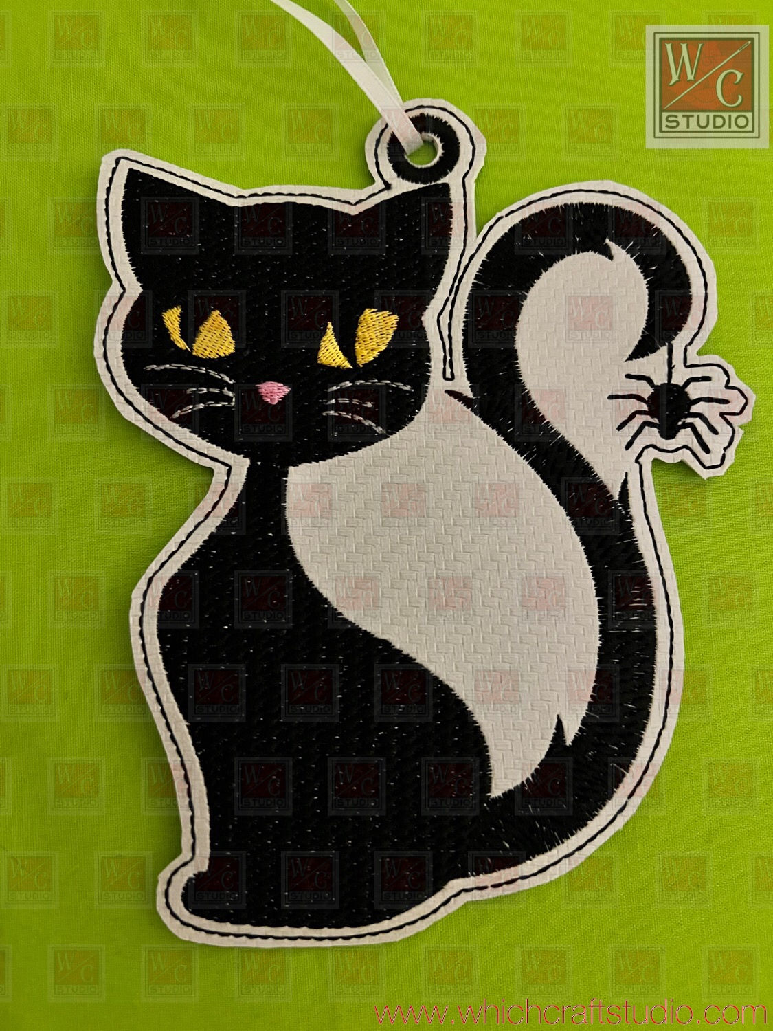 Digital Hanging Cat and Spider Standalone 5x7 Digital Files