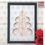 Thumbnail: Digital Damask Christmas Tree Standalone Standalone of 4 Digital Embroid